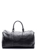 Men's Black Synthetic Leather Suitcase | Derimod