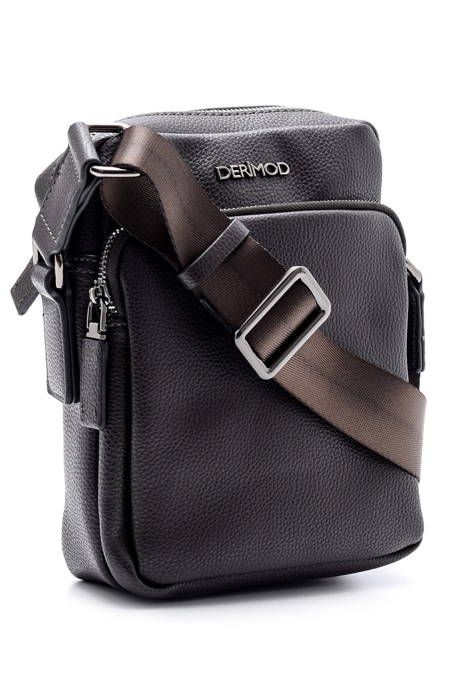 Men's Brown Messenger Bag