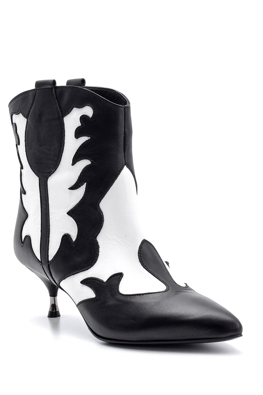 Women's Heeled Leather Boots