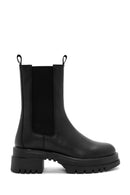 Women's Black Thick Soled Chelsea Boots | Derimod
