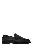Kadın Siyah Deri Loafer | Derimod