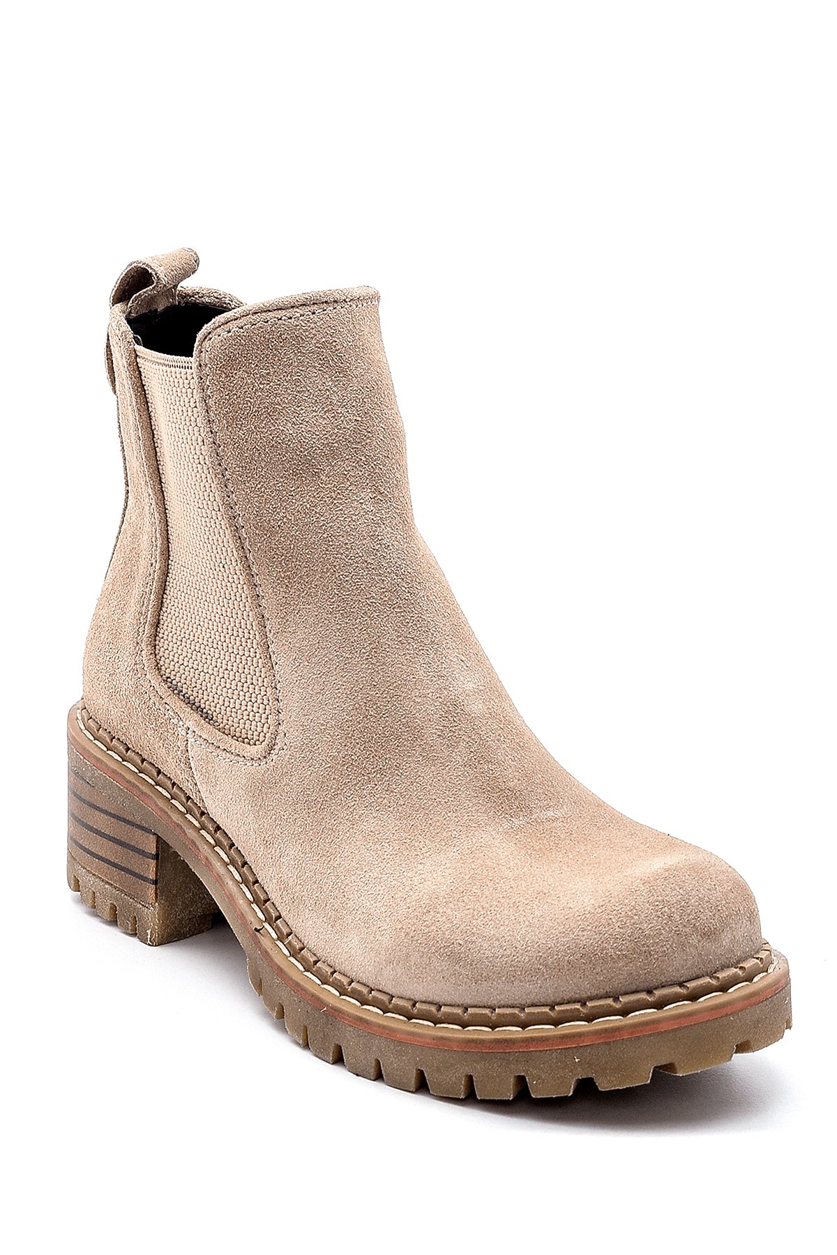 Women's Suede Leather Boots 20WFD220710 | Derimod