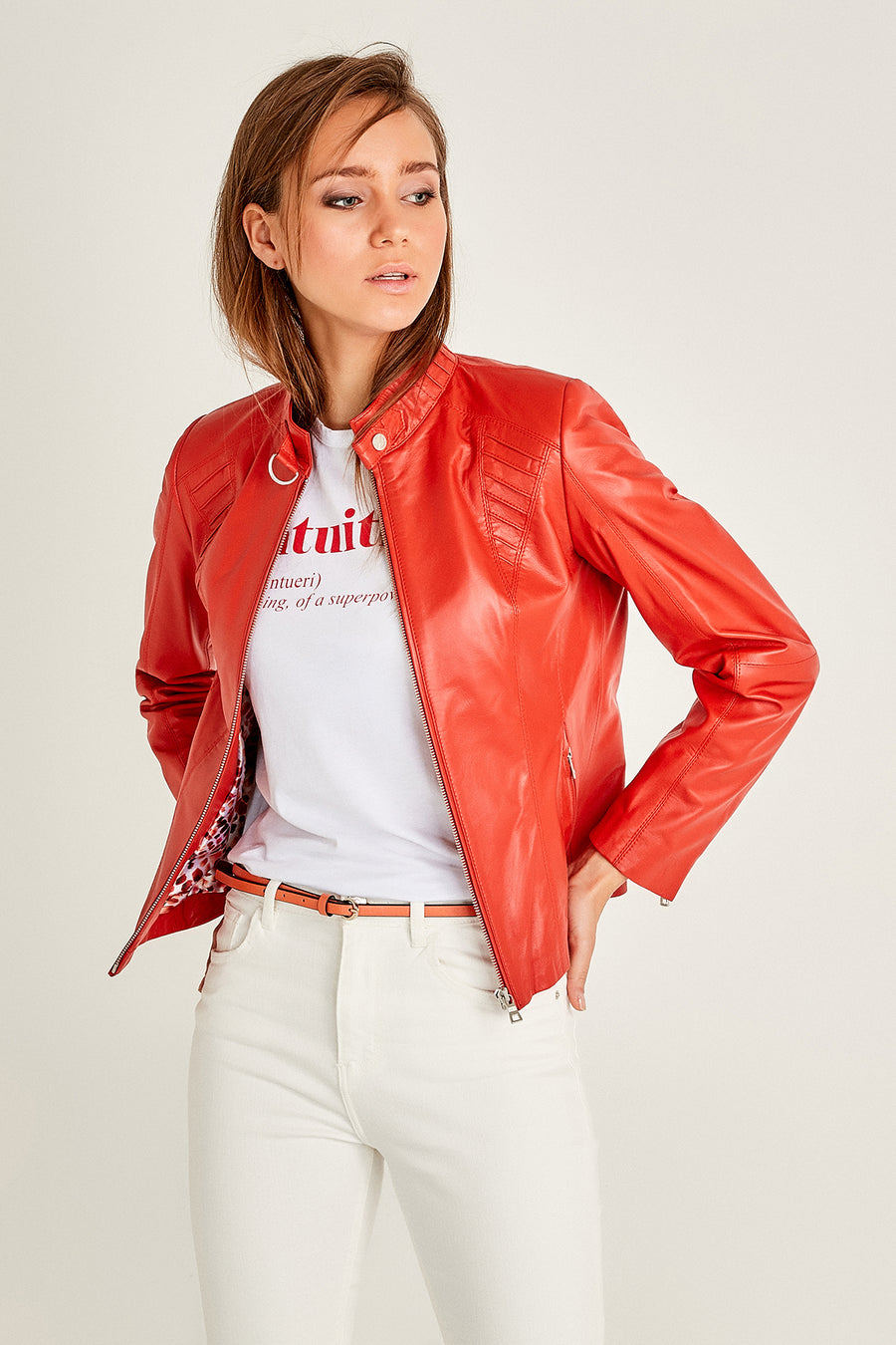 Nilda Women's Leather Jacket
