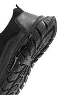 Men's Black Leather Comfort Loafer | Derimod