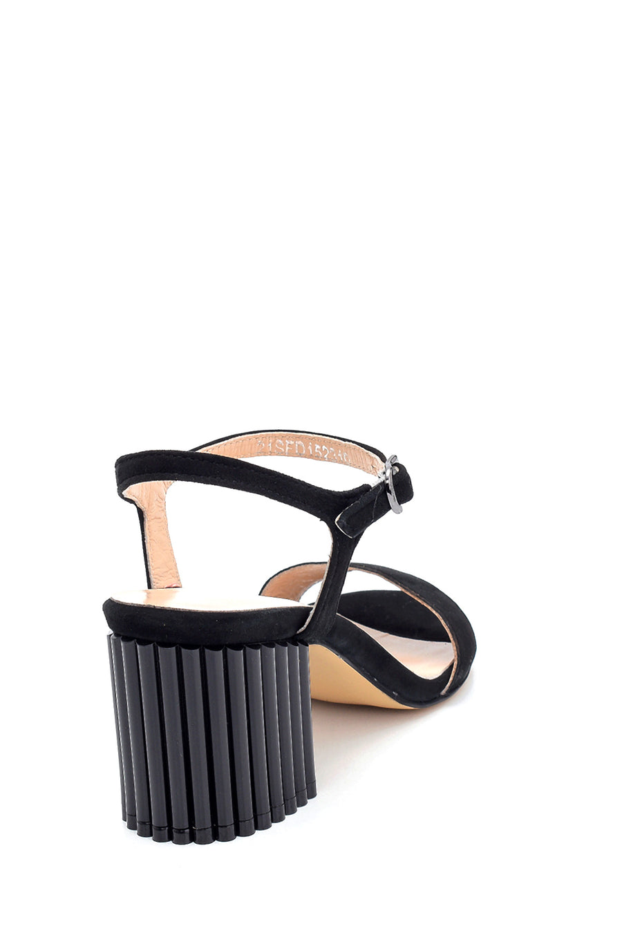Women's Suede Heeled Sandals
