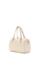 Woman Cream Long-Strap Knitted Shoulder Bag | Derimod