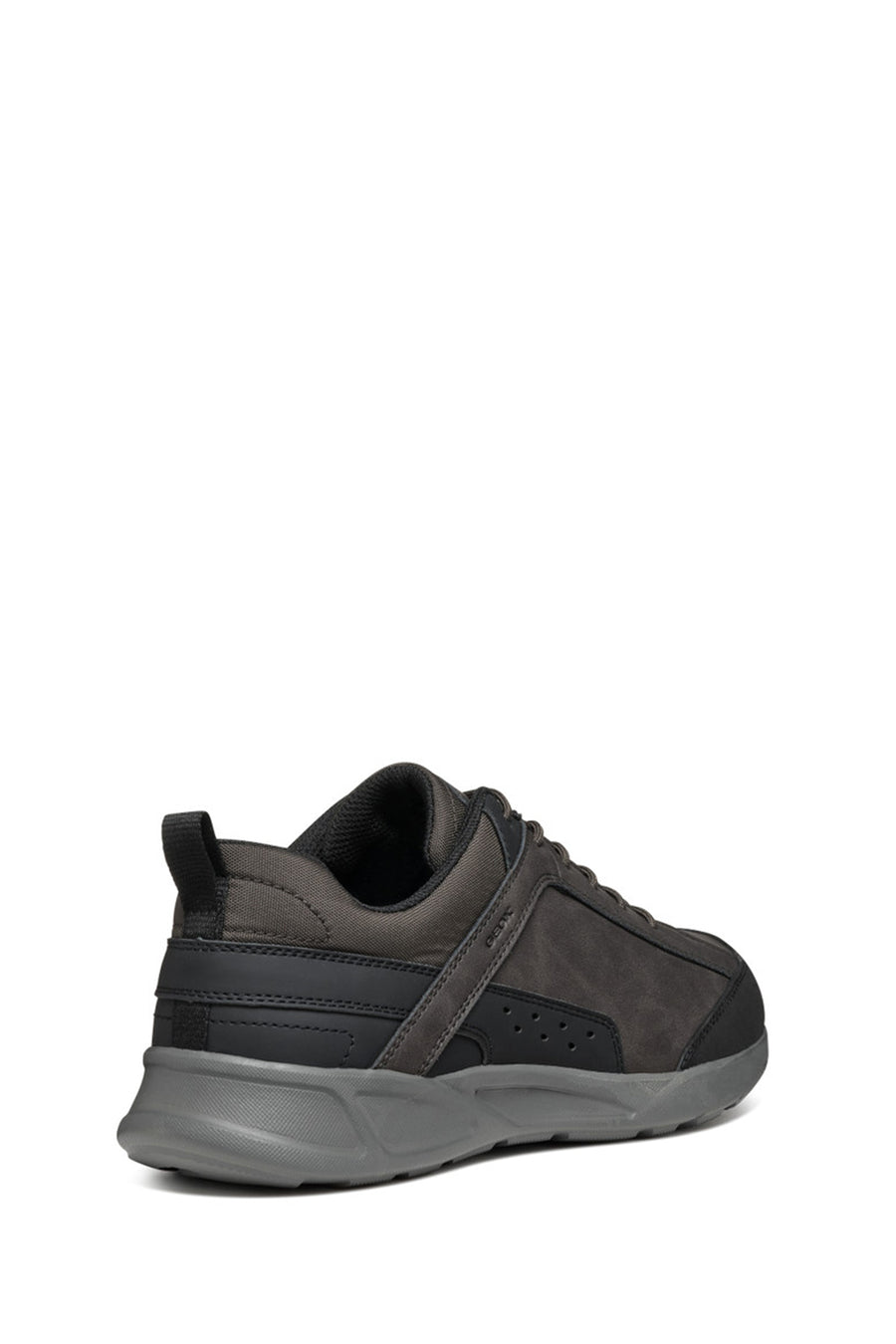Geox Men Brown Nebula Lace-Up Fabric Sneaker