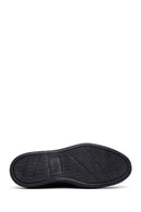 Men's Black Lace-Up Thick-Soled Leather Casual Shoe | Derimod
