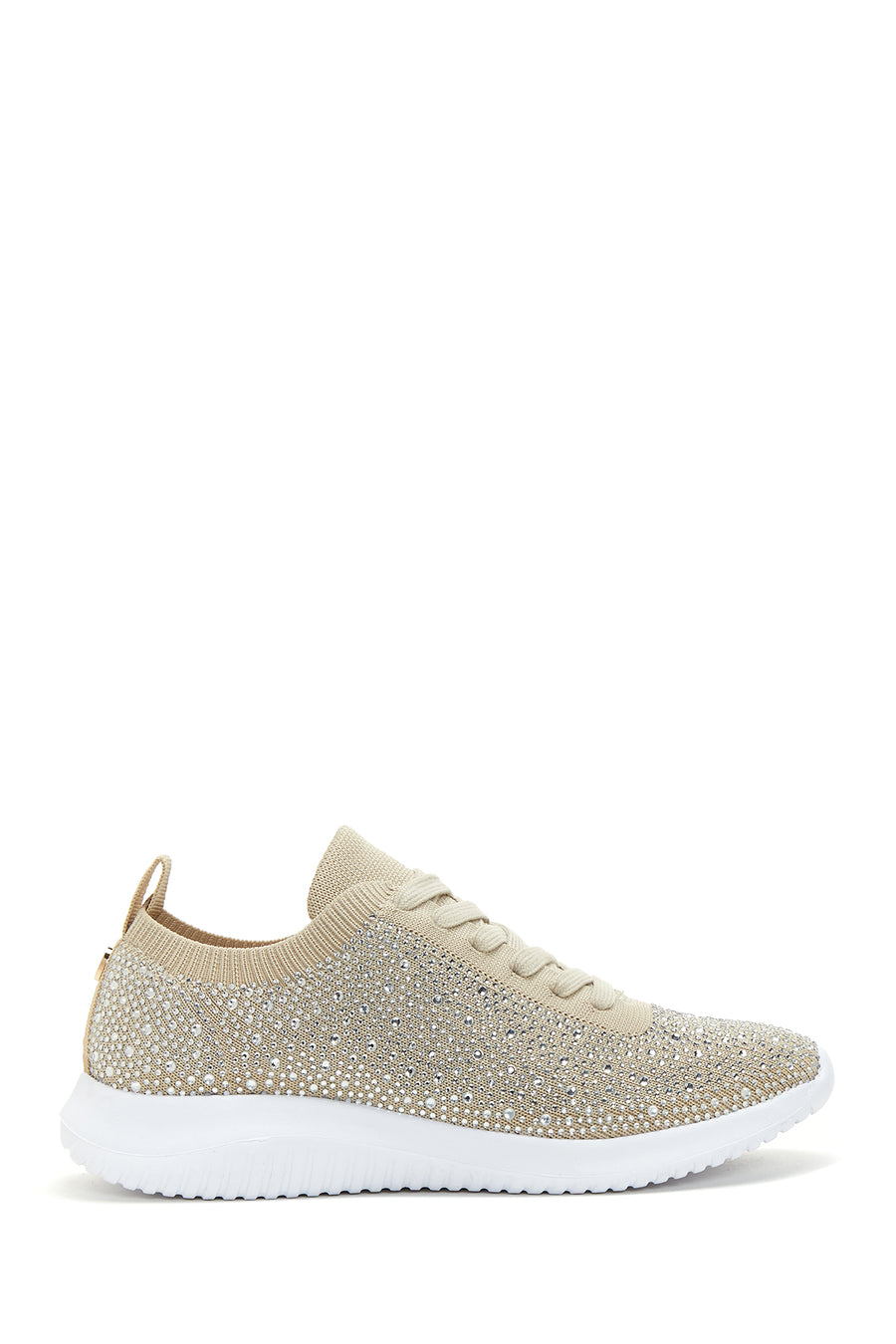 Kadın Bej Taşlı Sneaker 22SFD43156F | Derimod