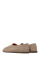 Male Beige Suede Loafer | Derimod