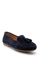 Women's Suede Tassel Detailed Loafer | Derimod