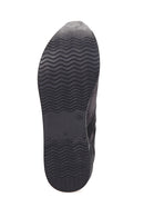 Women's High-Sole Silver Sneaker | Derimod