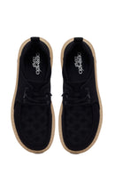 Derimod Zero Male Black Lace-Up Fabric Sneaker | Derimod
