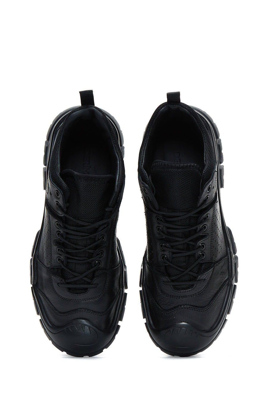 Men's Black Leather Boots
