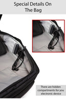 D-Pack Unisex Siyah Sırt Çantası | Derimod