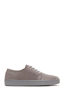 Men's Leather Suede Sneaker | Derimod