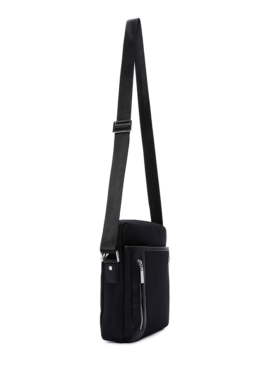 Men's Black Crossbody Bag
