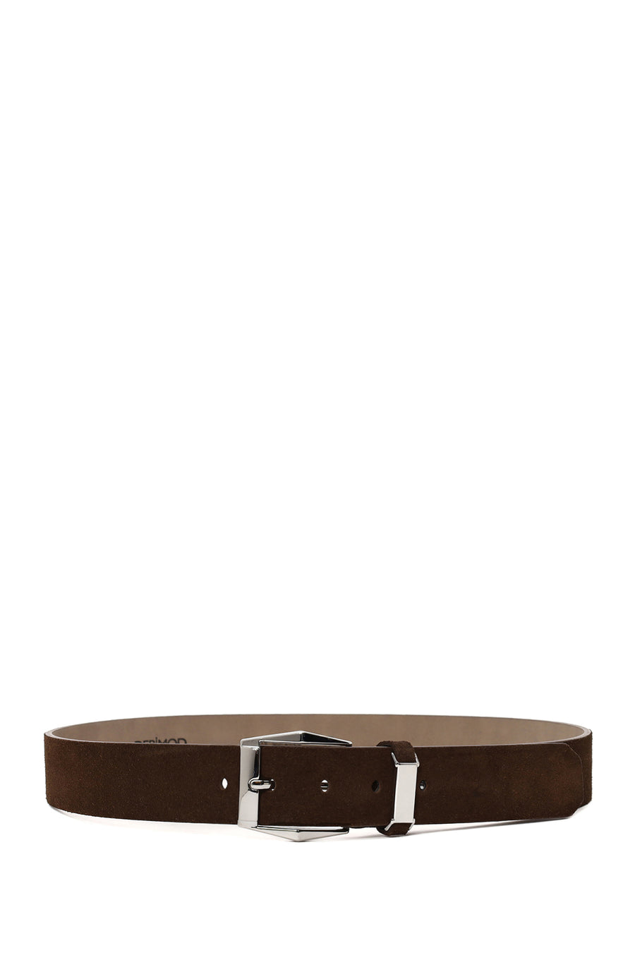Male Brown Suede Belt