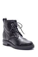 Women's Lace-Up Leather Boots | Derimod