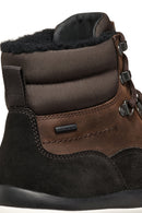 Geox Men's Brown Granito + Grip Abx Laced Waterproof Leather Casual Boots | Derimod