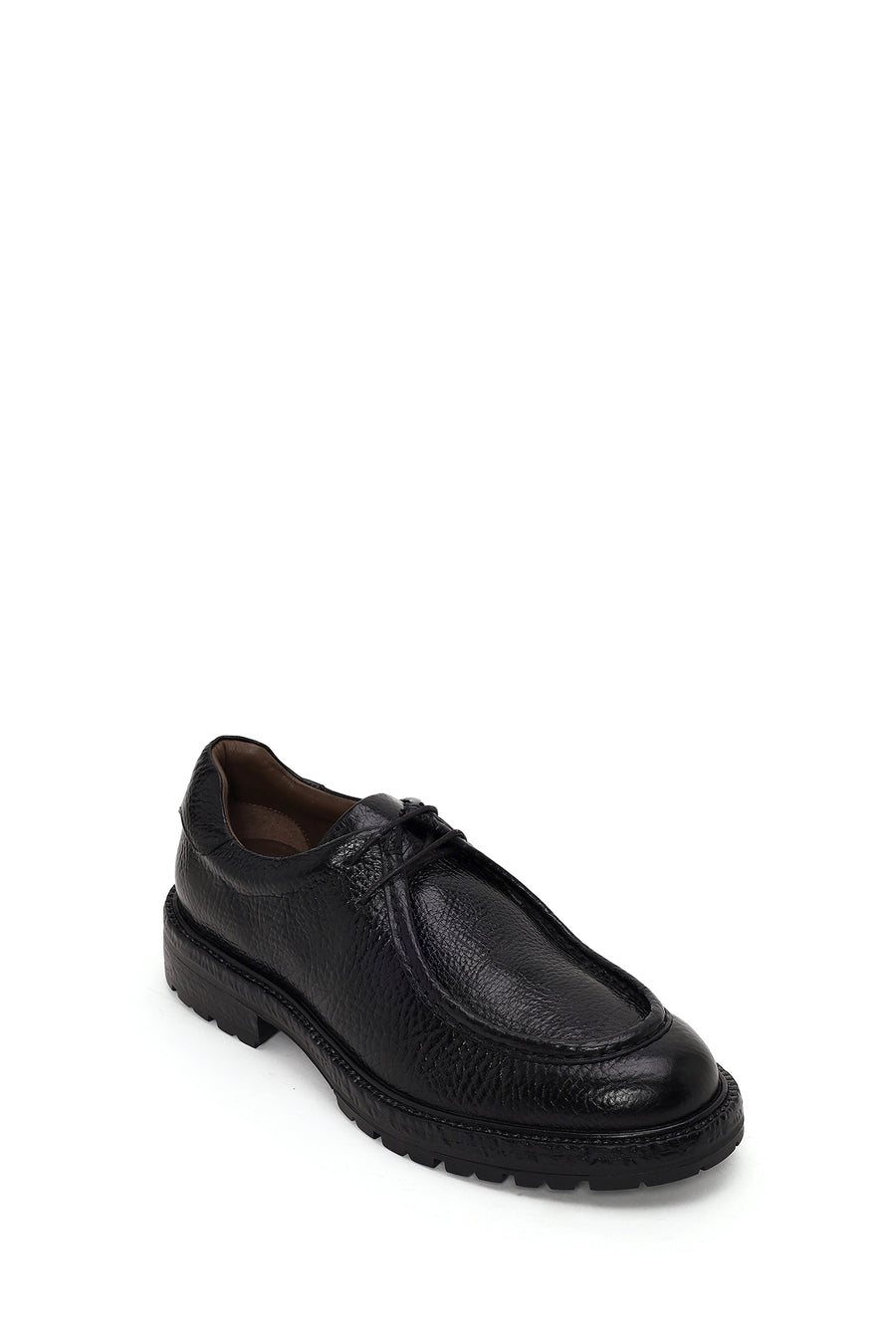 Derimod Black Male Black Lace-up Leather Casual Shoes