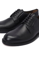 Men's Black Lace-Up Leather Classic Shoes | Derimod