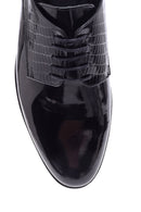 Men's Crocodile Detailed Classic Shoes | Derimod