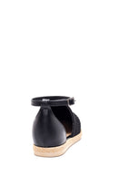 Women's Black Espadrille | Derimod
