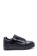 Men's Leather Zipper Sneaker | Derimod
