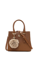 Women's Beige Long Strapped Accessorized Handbag | Derimod