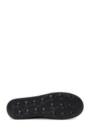 Erkek Siyah Deri Casual Sneaker | Derimod