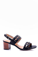 Women's Studded Detailed Heeled Shoes | Derimod