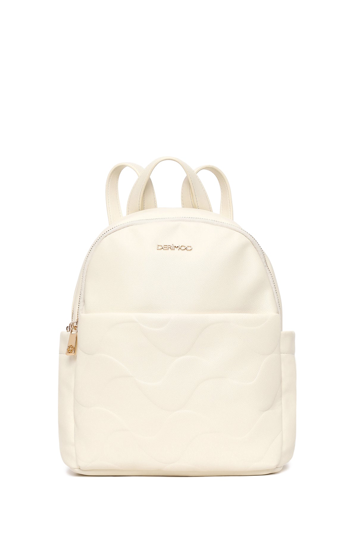Woman Cream Printed Backpack 26SBD255618 | Derimod