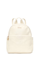 Woman Cream Printed Backpack | Derimod