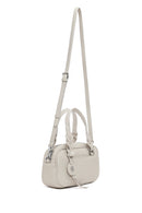 Woman Gray Mini Shoulder Bag with Long Strap | Derimod