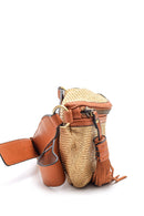 Women's Straw Waist Bag | Derimod