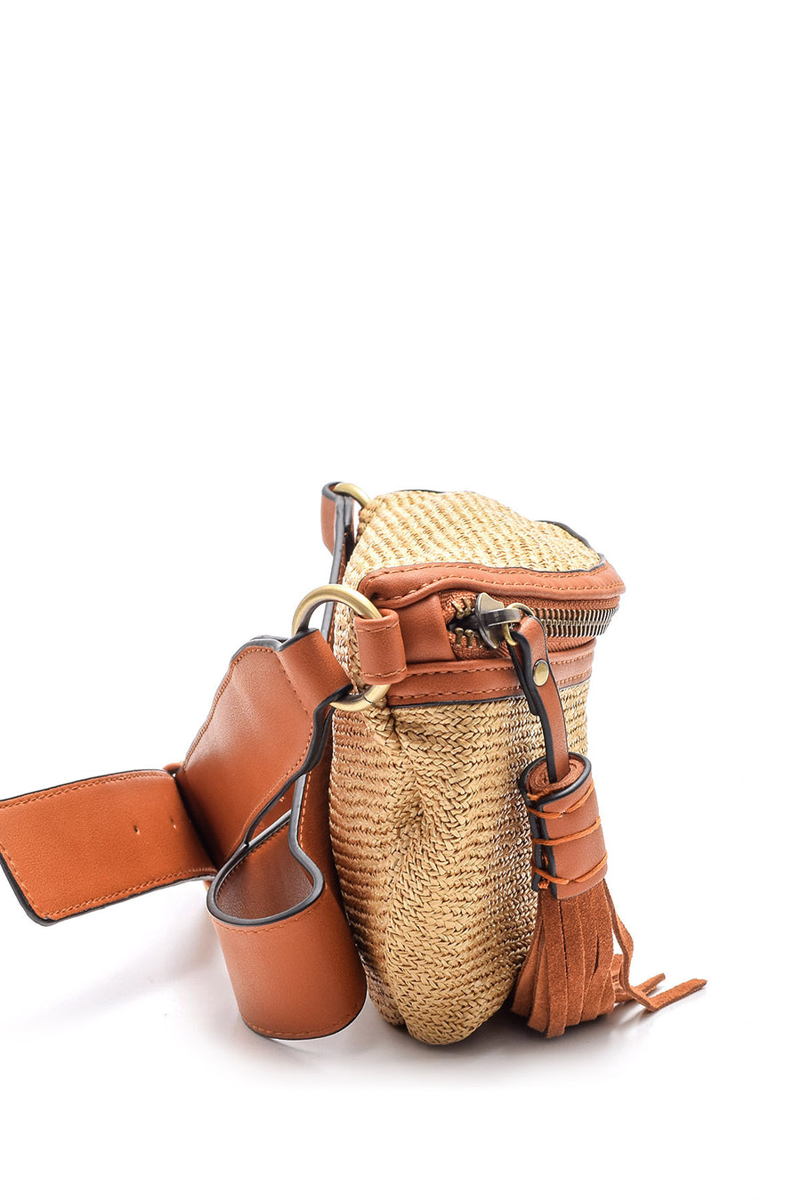 Women's Straw Waist Bag