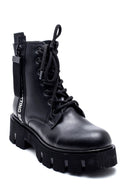Women's Thick Soled Zippered Boots | Derimod