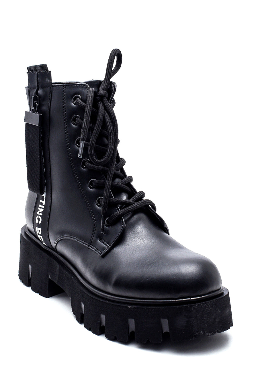 Women's Thick Soled Zippered Boots