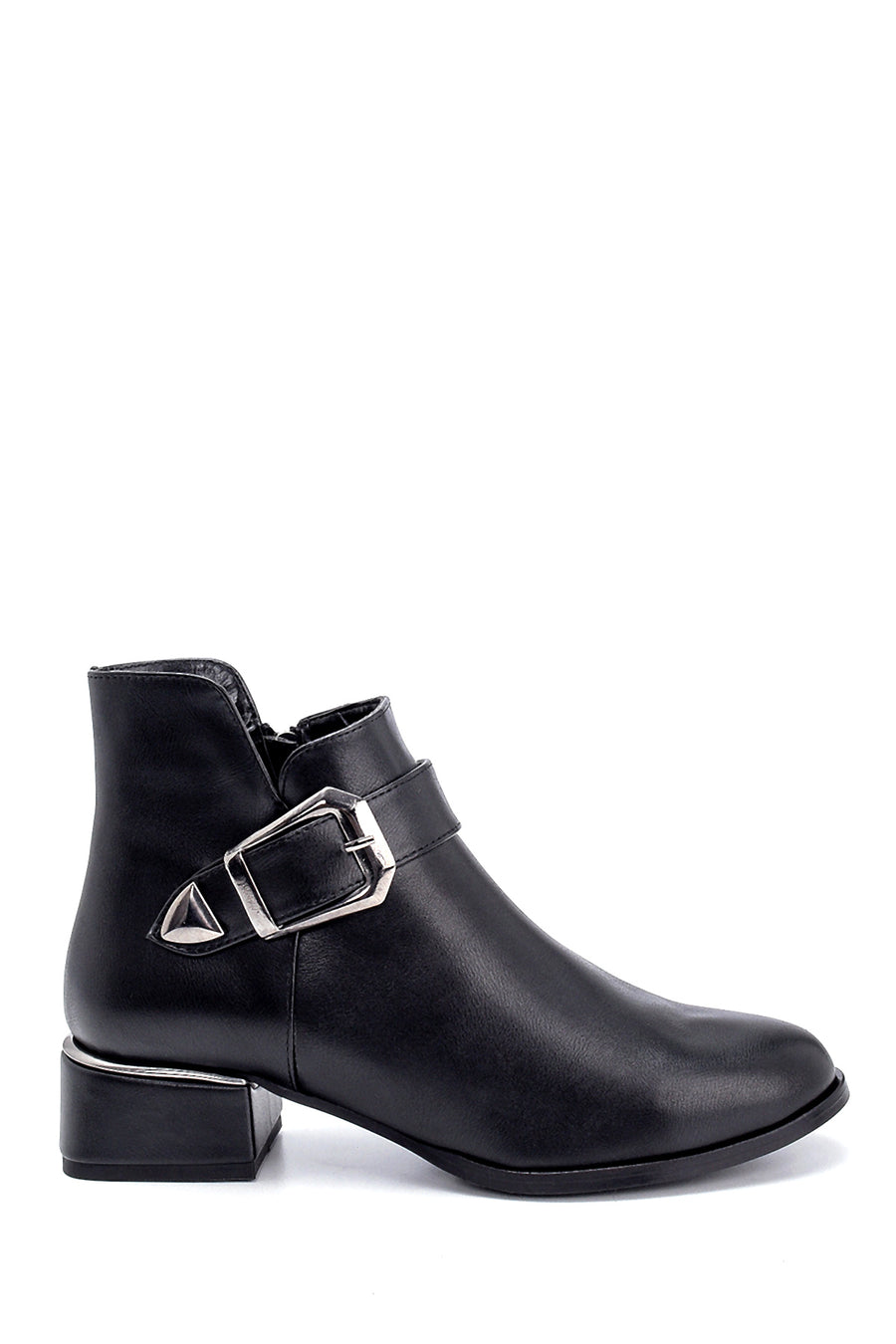 Women's Buckle Detailed Boots 20WFE194118 | Derimod