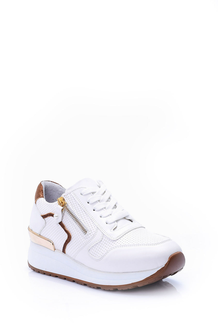 Women's Zipper Detailed Sneaker