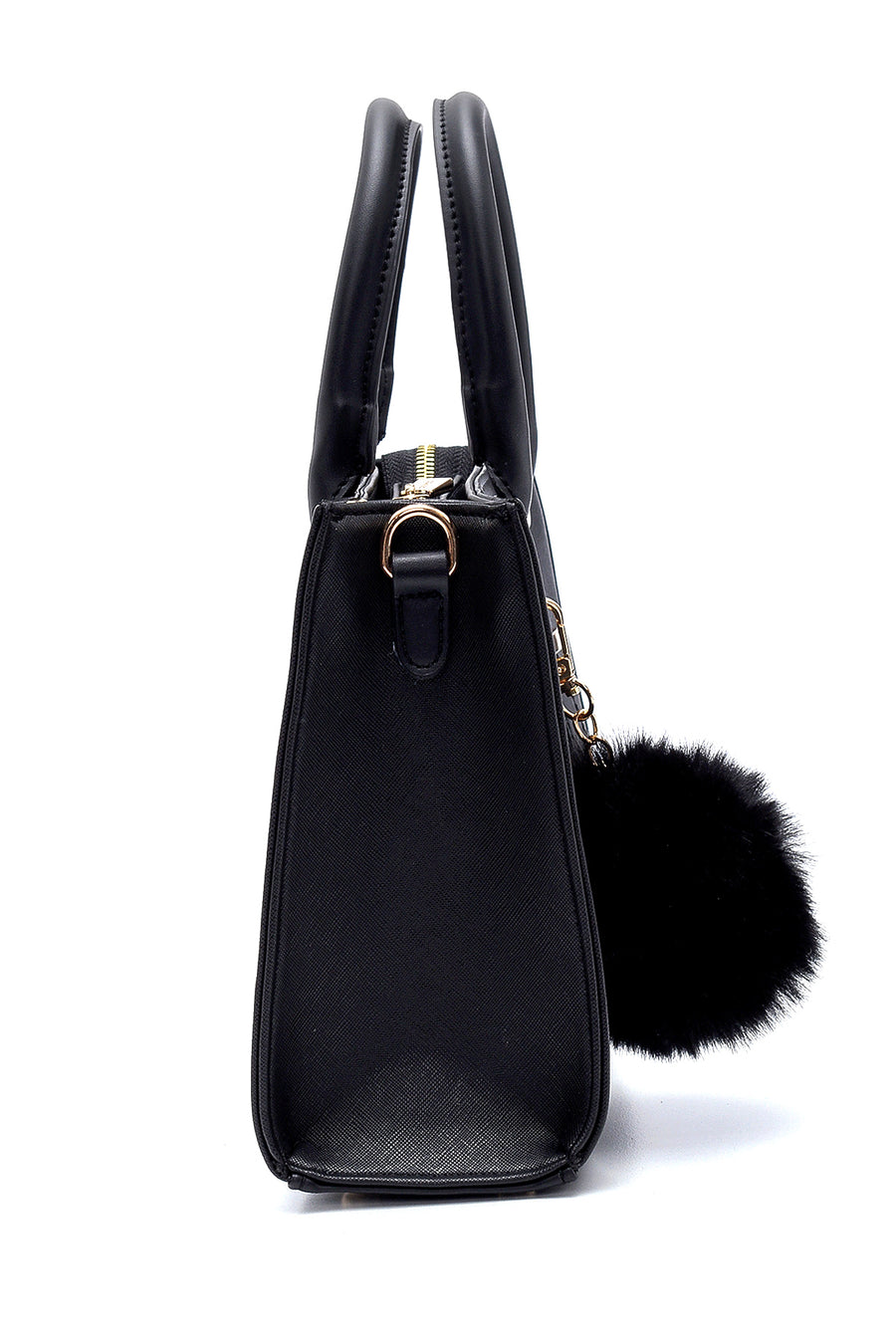 Women's Pompom Detailed Handbag