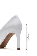 Kadın Beyaz Deri Stiletto | Derimod