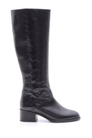 Women's Leather Heeled Boots | Derimod