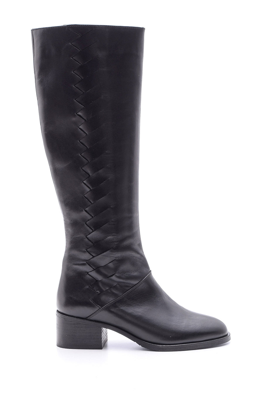 Women's Leather Heeled Boots 19WFD147318 | Derimod