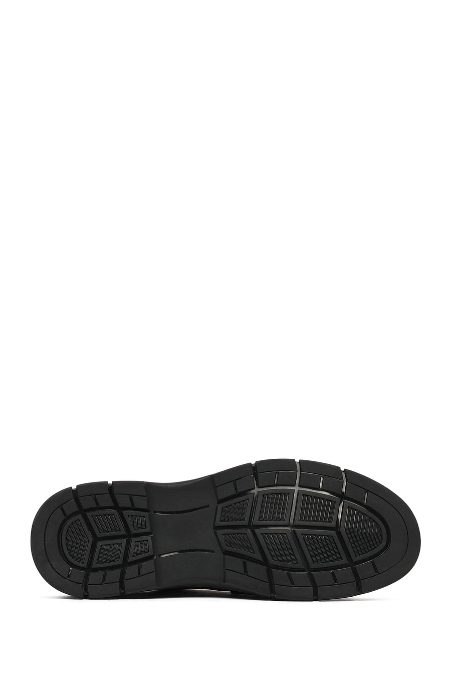 Men's Black Lace-up Leather Casual Shoes