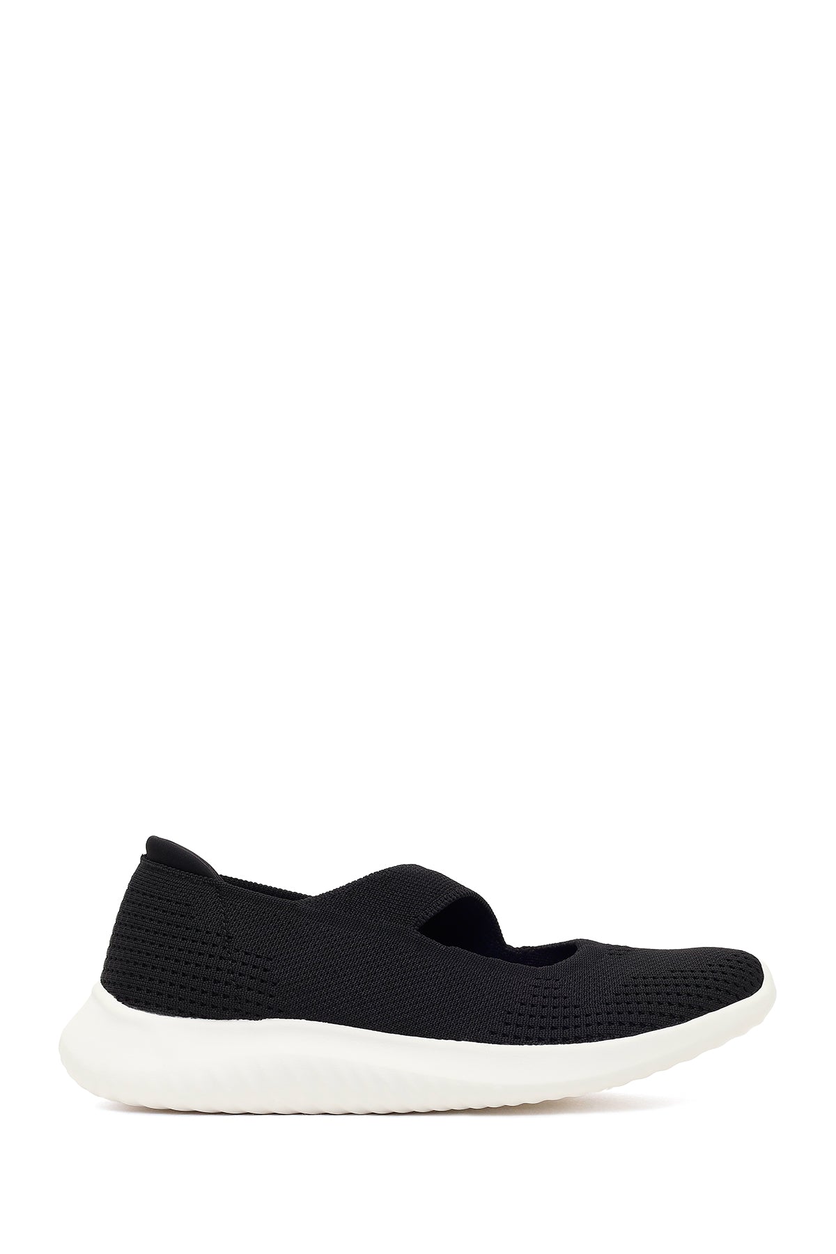 Derimod Zero Women's Black Thick-Soled Fabric Shoes 26PFE49516F | Derimod