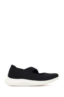 Derimod Zero Women's Black Thick-Soled Fabric Shoes | Derimod