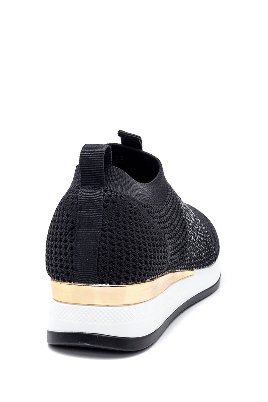 Kadın Siyah Taşlı Sneaker