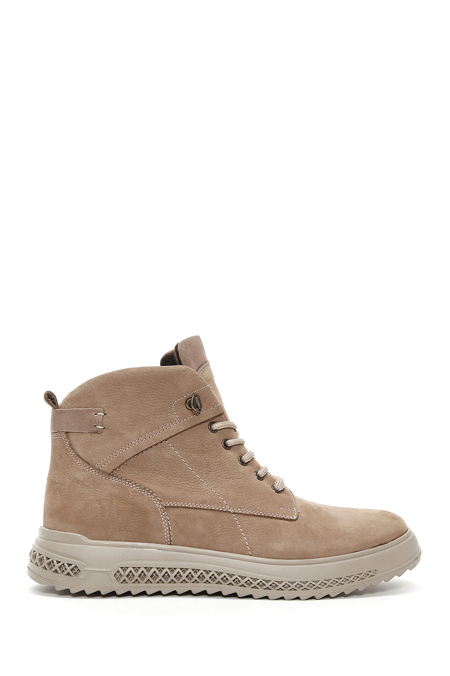 Men's Nubuck Leather Casual Boots 22WFD6586V3 | Derimod